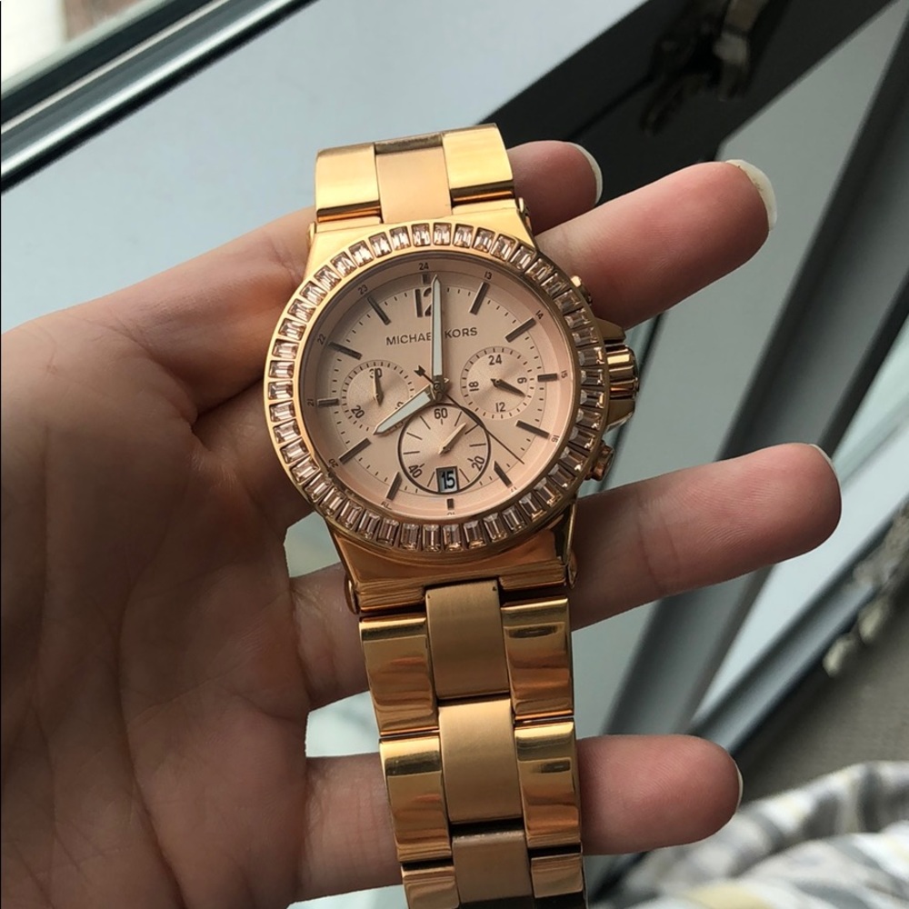 Rosegold Michael Kors watch